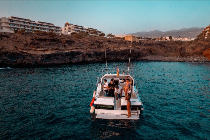 3 Hour Shared Motor Yacht Boat Trip & Snorkeling With Small Group - Cruising back along Costa Adeje’s cliffs and coves