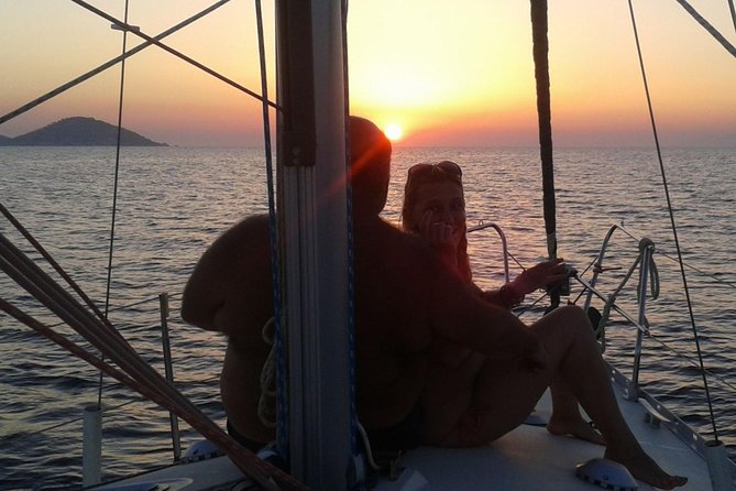 3 hours Kassandra Sunset or Day sailing yacht tour - Sunset on the Return Deck: How to Get the Best Light