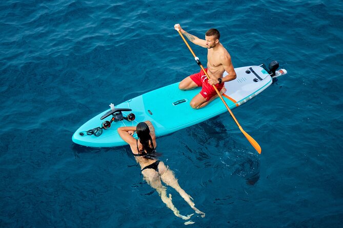 4 Hour Private Yacht Tour Mallorca - What’s Included Aboard: Snorkels, Full-Face Masks, and Paddleboards