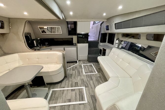 50ft Luxury Yacht Tour in Miami Beach Captain, Fun & Party! - Swims, Snorkeling Gear, and the Magic Carpet Mat