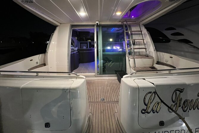 50ft Miller Blue | Miami Yacht Rental | 3 to 6 Hours | 13 Ppl - Stop 3: Miami River Cruise Toward Downtown Skyline