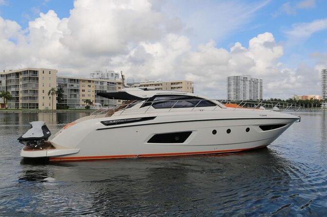 52' Azimut Yacht Charter - PortMiami and Brickell: Finance District Meets the Waterline