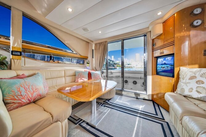 55ft + FREE HOUR Miami Yacht Rental 3 to 6 Hours 13 People - Stop 4: Brickell Avenue Bridge pass-through (about 30 minutes)