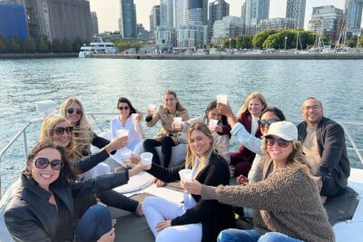 60-Minute Toronto Luxury Yacht Sightseeing Prosecco Cruise! - The Skyline Run: CN Tower, Rogers Centre, and the City Moving Past You