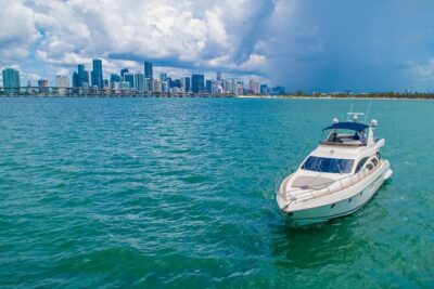 62' Azimut Yacht Charter - The Cruise Route: Mansions, Monument Island, the Port, and Miami Beach Views