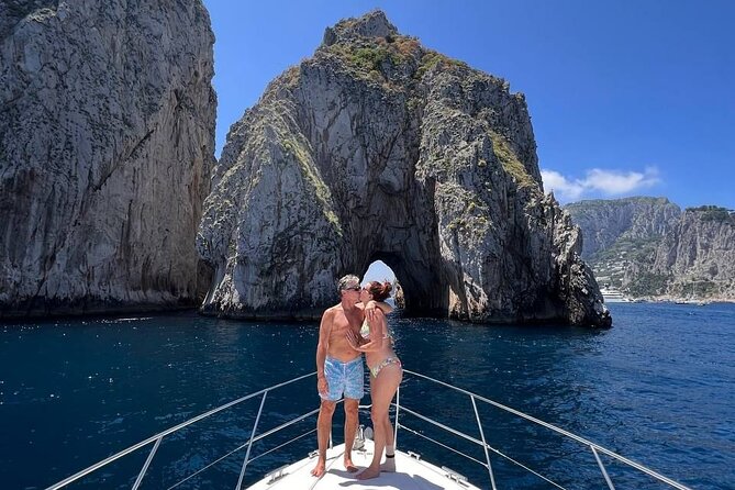 A Classy Capri Tour: a day on a luxury private yacht - The Cave Circuit: Bagni Regina Giovanna Through the Blue Grotto