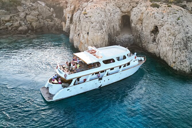 A Protaras Luxury Yacht Private Charter Experience - Agioi Anargyroi Chapel: a close-up landmark you can reach from the front of the boat