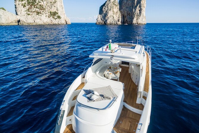 Amalfi Private Boat Tour from Sorrento or Positano Yacht Klase 50 - Positano time ashore: chic waterfront vibes, shops, and beach views