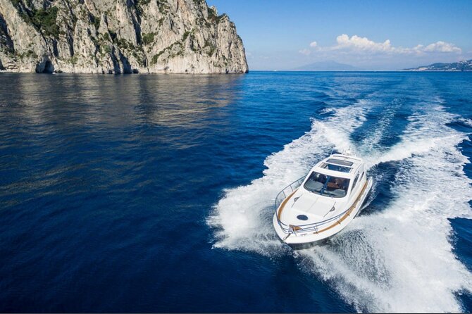 Amalfi Private Boat Tour from Sorrento or Positano Yacht Klase 50 - Amalfi town: the “queen” stop with mountains dropping into turquoise water