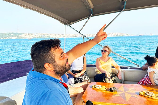 Bosphorus & Golden Horn: Sunset Yacht Cruise with Expert Guide - Price and value: about $47 for a two-sided skyline show
