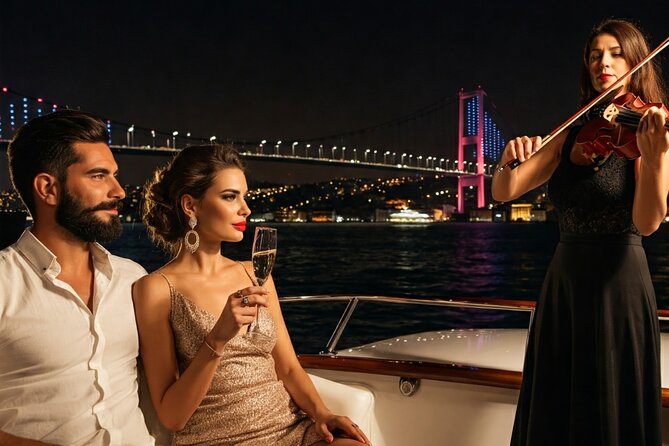 Bosphorus Night Cruise with Luxury Yacht - Ottoman summer palaces and Maiden’s Tower: the romance version of the Bosphorus