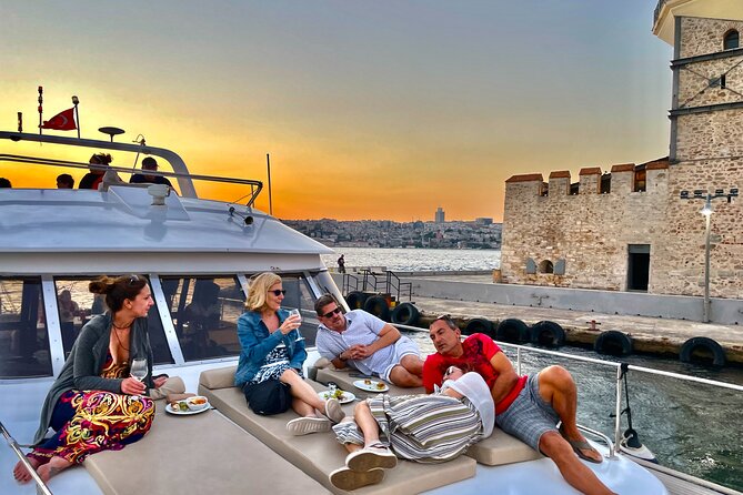 Bosphorus Sunset Yacht Cruise with Snacks and Live Guide - FAQ