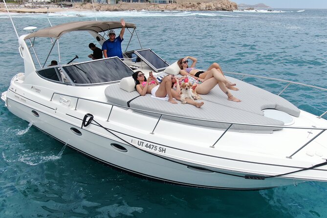 Cabo San Lucas Yacht Rental all inclusive - Medano Beach and the Bay of Cabo: Where the Day Becomes Yours