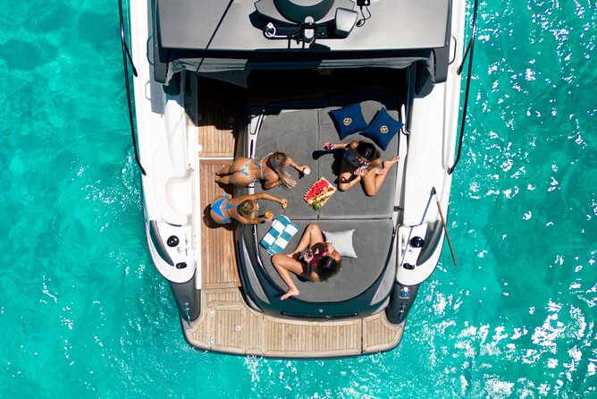 Cancun: 4-Hour All Inclusive Luxury Yacht – 50' Cranchi - The Crew That Makes It Feel Personal: Captain Oscar and Team