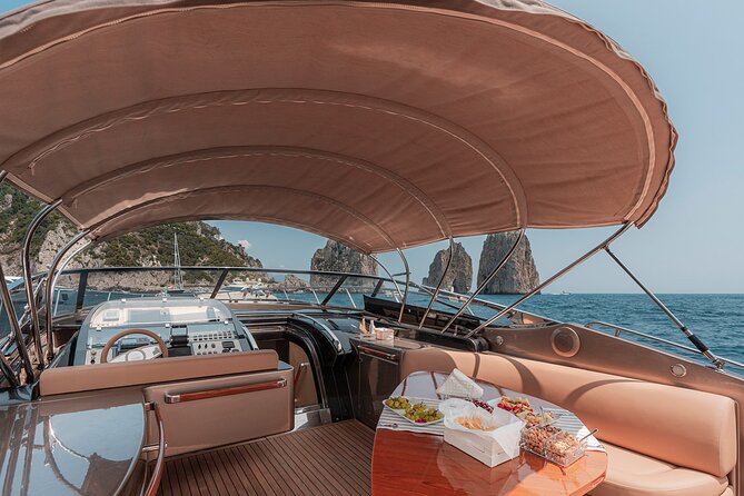 Capri private luxury yacht cruise from sorrento on Riva rivale 52 - What makes a Riva rivale 52 private cruise feel different