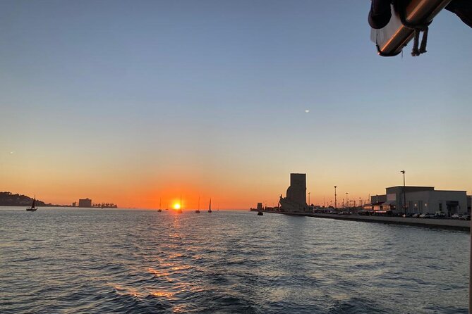 Classic Yacht Experience in Lisbon with portuguese wine - Belém Tower time: Padrão dos Descobrimentos and the Discovery monument angle