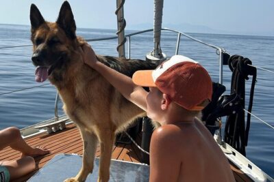 Day sailing Skiathos Skopelos with lunch on Rainbow yacht - Tsougrias and Panormos: the first swim stops set the tone