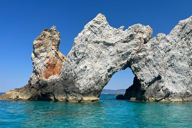 Day sailing Skiathos Skopelos with lunch on Rainbow yacht - Lalaria vs Dasia and Arkos: how weather shapes the second half