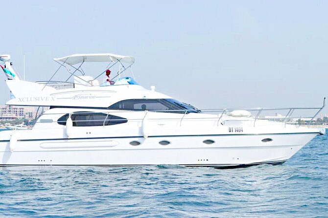 Dubai 3 Hour Private Luxury Yacht Charter with Jet Ski Option - The 3-hour itinerary: Jumeirah Palm icons in a logical loop