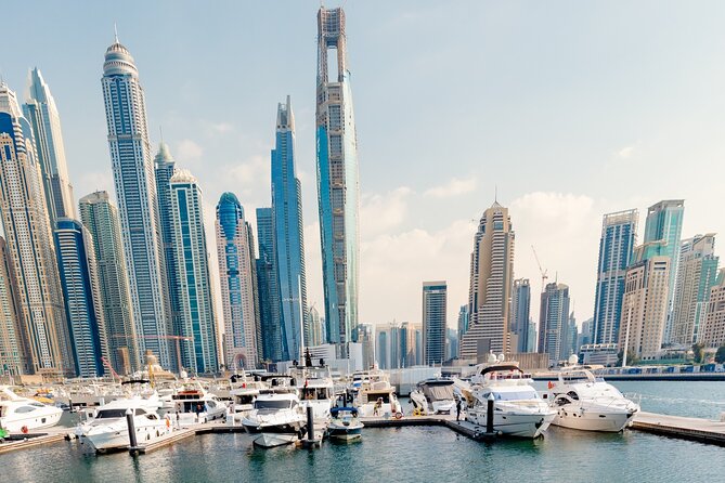 Dubai: 52ft Private Luxury Yacht For Rental - Palm Jumeirah: the skyline’s main character