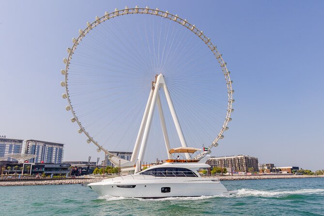 Dubai: 52ft Private Luxury Yacht For Rental - Burj Al Arab from the water: iconic, but plan your expectations