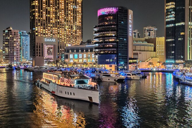 Dubai: Lotus Mega Yacht 3-Hours Dinner Cruise Tour - Lotus Mega Yacht: The Floating Setting for an Easy Evening