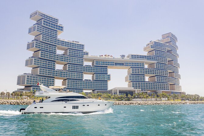 Dubai Luxury Yacht Tour with Live BBQ & Drinks - Pick Your Tour Length: 1-Hour Marina vs 2-Hour Burj vs 3-Hour Atlantis