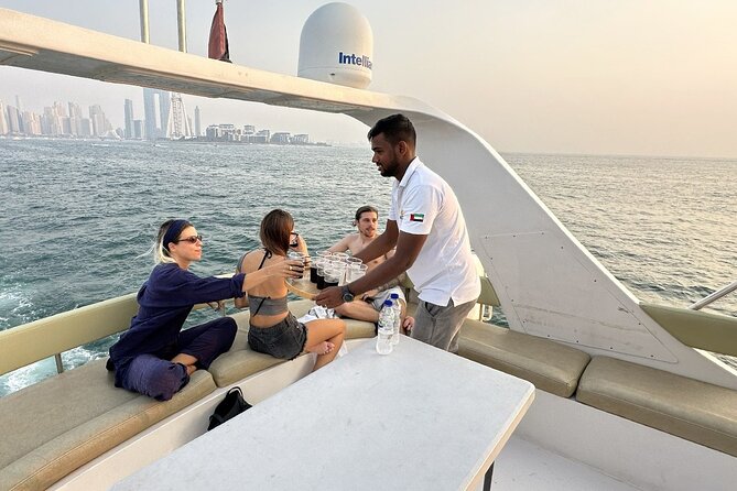 Dubai Marina 2 Hour Sunset Yacht Tour with Alcoholic Drinks - Photos, crew help, and the little details that save your time