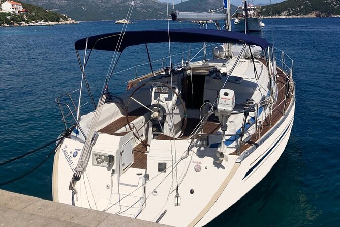Dubrovnik: Full Day Private Sail Boat tour to Elaphiti&Blue Cave - Sunj Beach on Lopud: sandy time and easy wandering