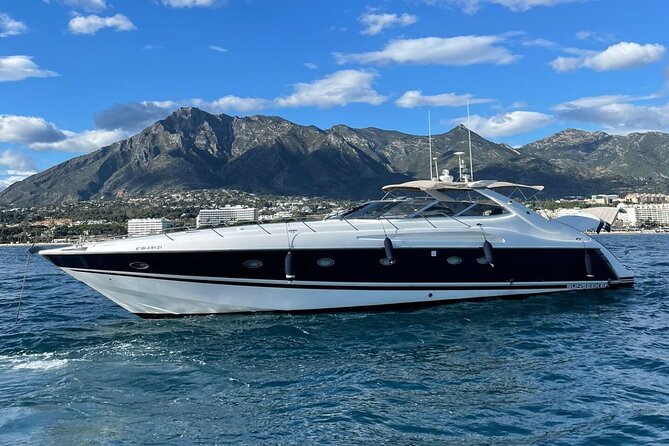 Enjoy the Marbella Coast on the Sunseeker 63 Predator Yacht - The 2-Hour Plan: Cruise Time, Bathroom Breaks, and Optional Water Activities