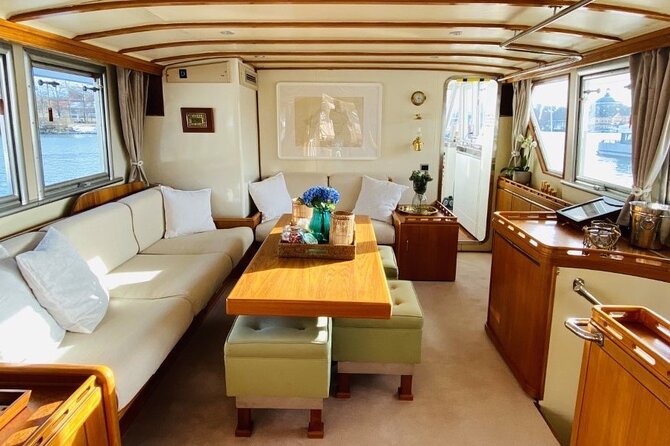 Exclusive Yacht Tour of Stockholm: sunset, dinner, lunch, cruise - A Private Yacht Loop That Feels Like Stockholm at Eye Level