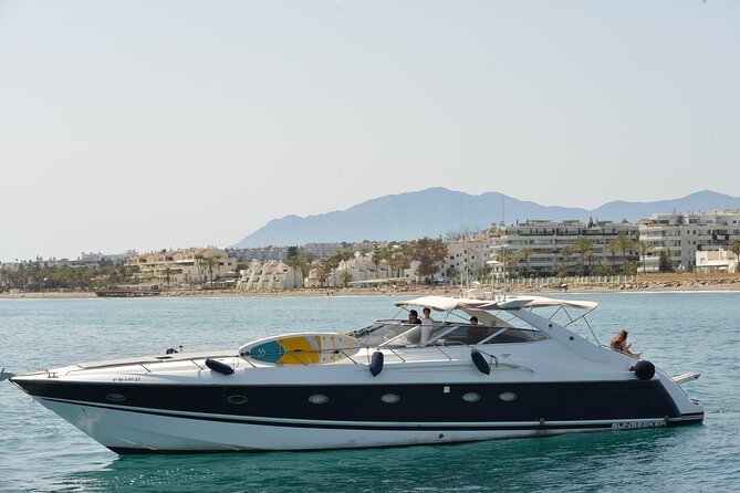 Experience Sunset on Yacht in Marbella - The Half-Hour Dolphin Search and the Anchor Pause