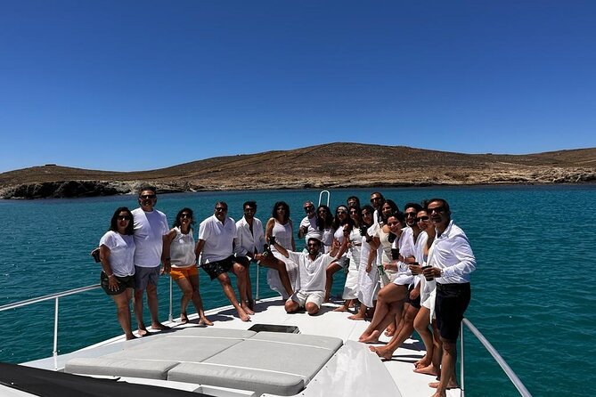 Full Day Private Yacht Cruise in Mykonos on a Ferretti Altura 52s - The Mykonos stop: what to do with your ~3 hours