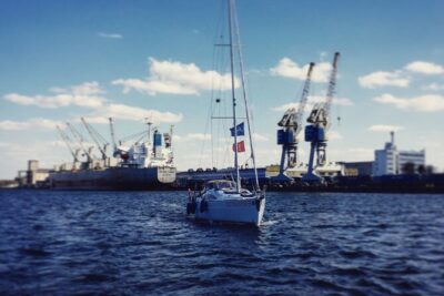 Gdansk Motlawa and Port Yacht Cruise with Welcome Drink - From the starting dock to the port perimeter: how the route flows