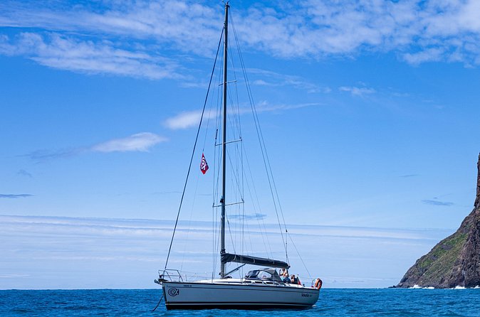 Half-Day Boat Trip Madeira Funchal- Private Yacht Snacks & Drinks - Optional €20 Light Meal Upgrade (Wraps, Veg, Vegan)