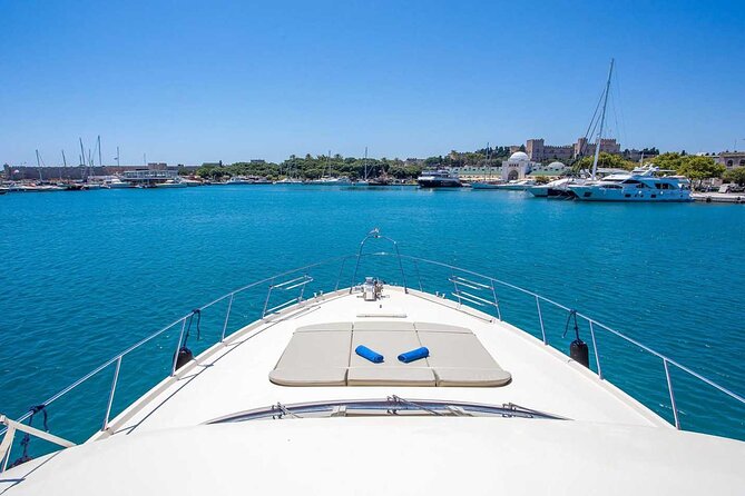 Half-Day Private Yacht Cruise in Rhodes - Kallithea Springs Bay: your second swim hour with a scenic payoff