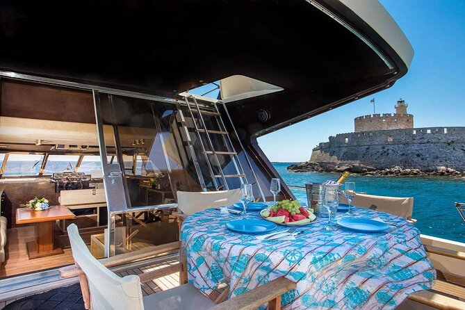 Half-Day Private Yacht Cruise in Rhodes - Price and value: $1,732 per group (up to 15) for 4 hours