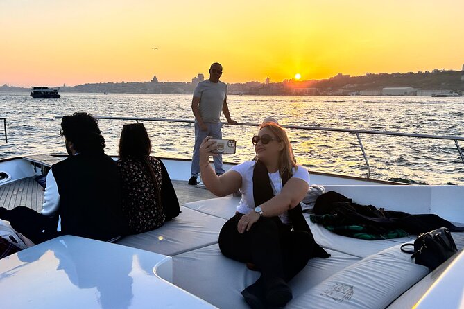 Istanbul Bosphorus Sunset Cruise on the Luxury Yacht - Maiden’s Tower at the end: the legend finish you’ll want