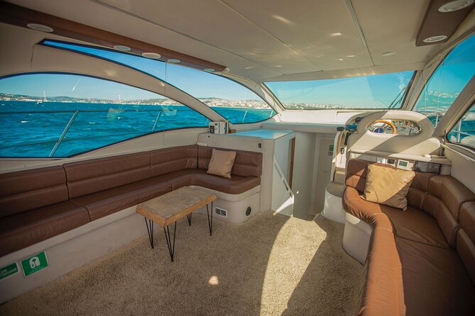 Istanbul Private Luxury Yacht on Bosphorus 14 mt 46feet - Dolmabahçe and Çırağan: Palace-Watching Like You Mean It