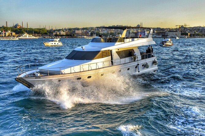 Istanbul Private Luxury Yacht on Bosphorus 25 Meter 82 Feet - Golden Horn views: naval history from the water