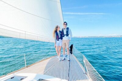 JFarwell Adventure Yacht Sailing in the Halifax Harbour - Hands-on sailing: setting sails, doing tacks, and getting real helm time