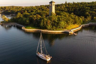 JFarwell Sunset Wine and Cheese Yacht Sailing - The wine-and-cheese tasting: four Nova Scotia pours with pairing logic