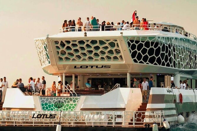 Lotus Mega Yacht 3 Hours Dinner Cruise with Transfers Option - The route: Bluewaters, Palm Jumeirah, and Dubai Marina (and why each matters)