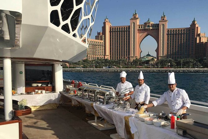 Lotus Mega Yacht Luxury Cruise with Live DJ, Dinner & Transfers - The skyline route: Dubai Marina views that actually make sense