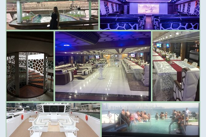 Luxury 7 Star Mega Yacht Dinner Cruise With international Buffet - Upper deck vs air-conditioned lower deck: the heat reality