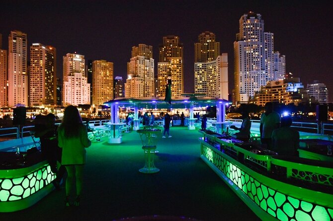 Luxury 7 Star Mega Yacht Dinner Cruise With international Buffet - Entertainment, music, and the onboard party energy