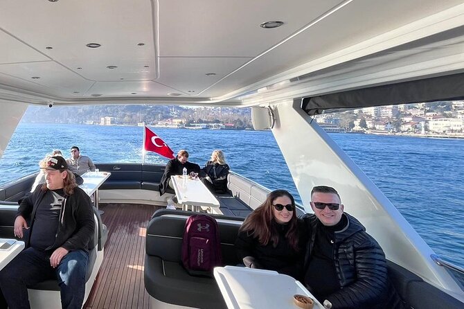 Luxury Bosphorus Yacht Tour – Asian Side Stop & Exploration - Your route along the Bosphorus: palaces, mosques, and bridges you can actually see