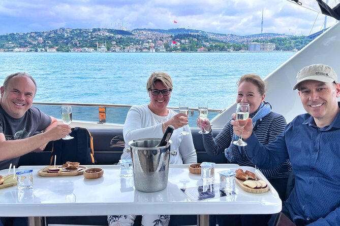 Luxury Bosphorus Yacht Tour – Asian Side Stop & Exploration - Onboard experience: Turkish coffee, snacks, and how to time your attention