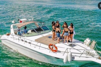 Luxury Private Yacht Rental by the Turquoise Waters of the Caribbean. - Stop 1: Isla Mujeres for 2 hours of beach-and-town time