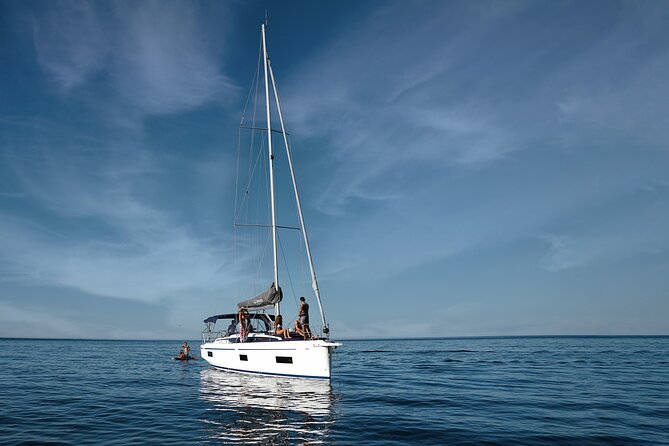 Luxury Sail Yacht Cruise in Algarve - João de Arens Beach stop: the best chunk of water time